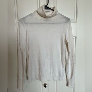 Cotton + cashmere turtleneck